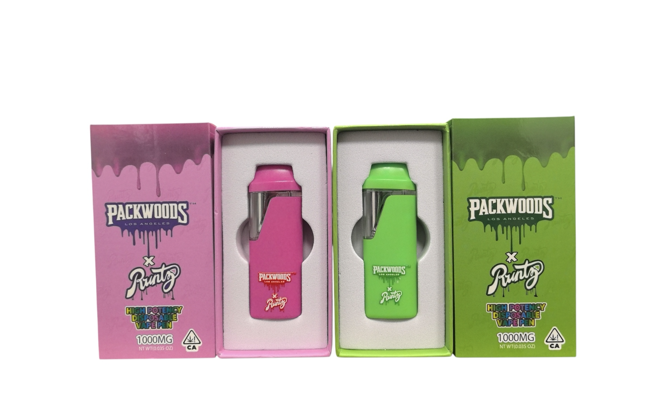 PACKWOODS X RUNTZ THC VAPE