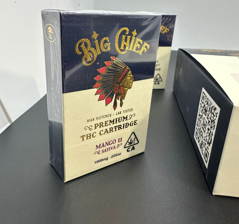 Big Chief THC Vape Carts