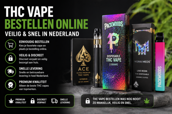 THC Vape Bestellen Online – Veilig & Snel in Nederland (2026)